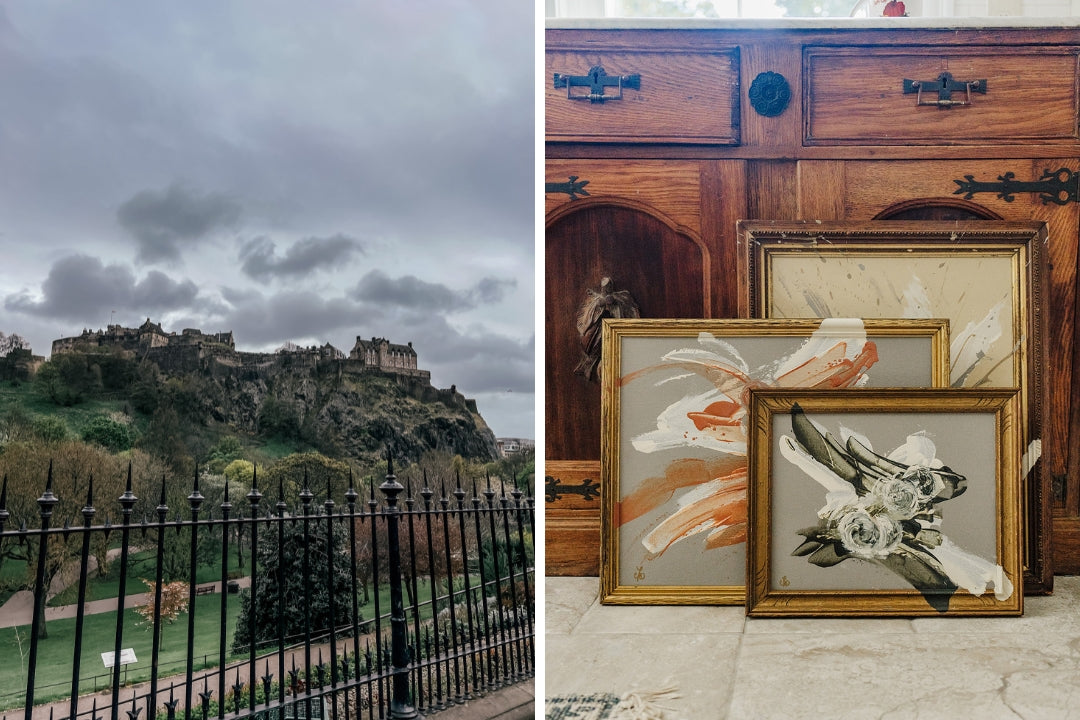 The Edinburgh Collection: 20 Abstract Paintings Capture the Charm of Edinburgh