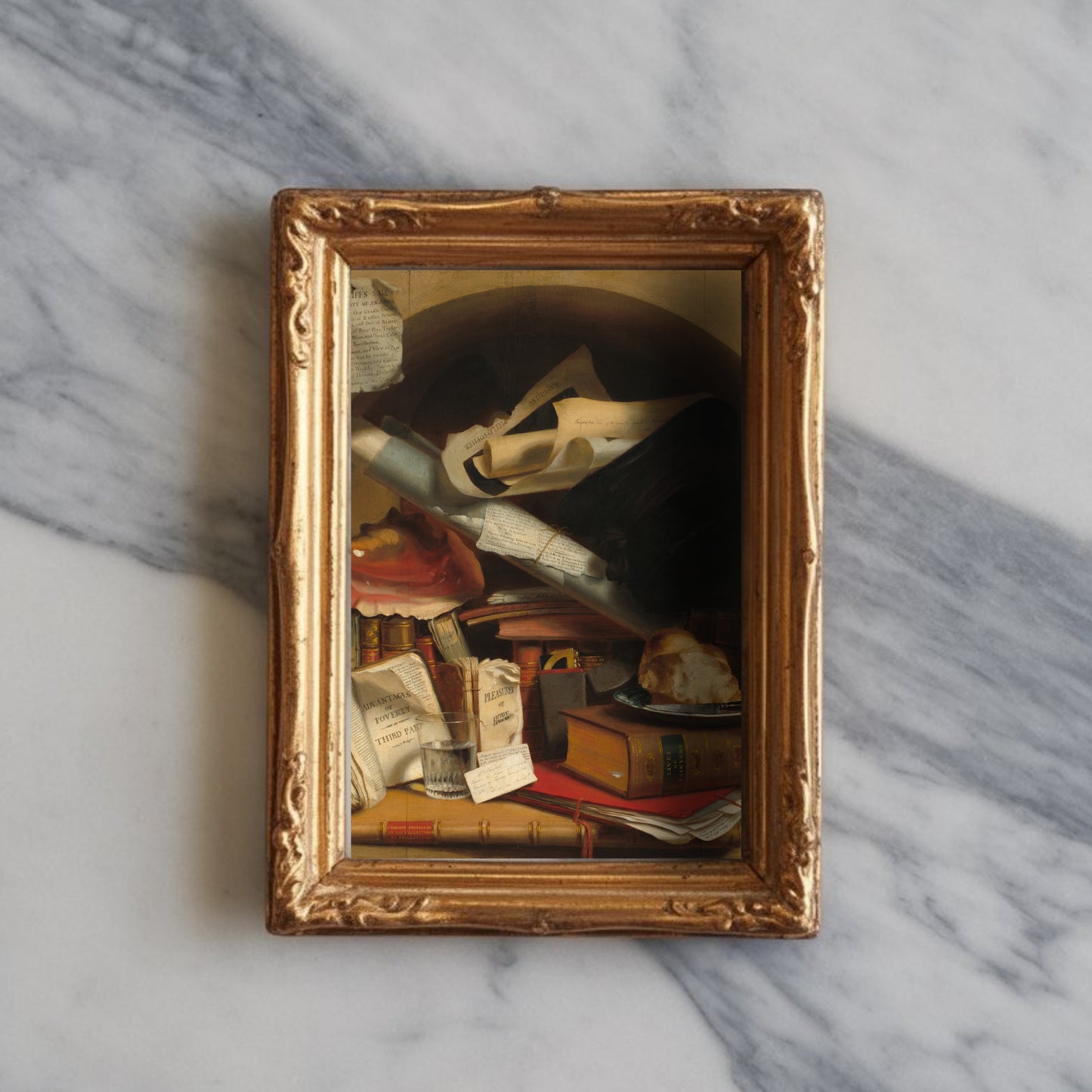 Poor Artist’s Cupboard by Charles Bird King | c. 1815 | Vintage Fine Art Print