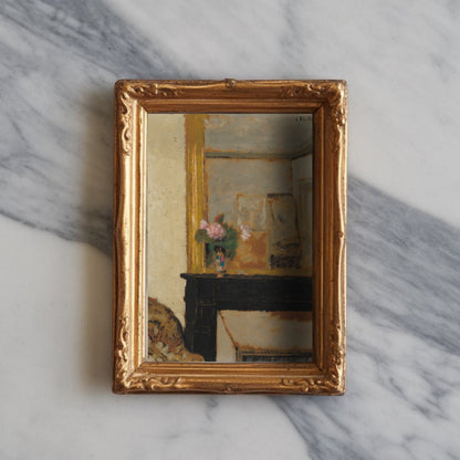 Vase of Flowers on a Mantelpiece by Edouard Vuillard | c. 1900 | Vintage Fine Art Print