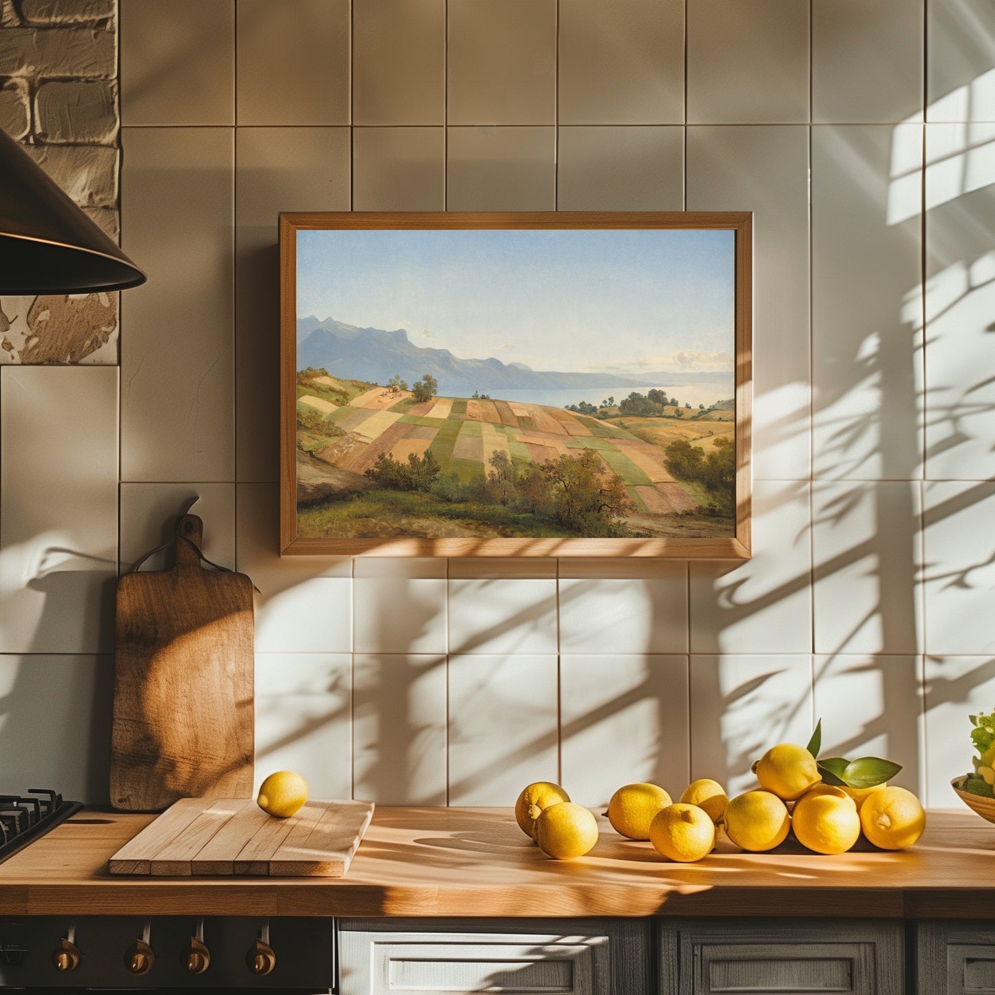 Swiss Landscape by Alexandre Calame | c. 1830 | Vintage Fine Art Print