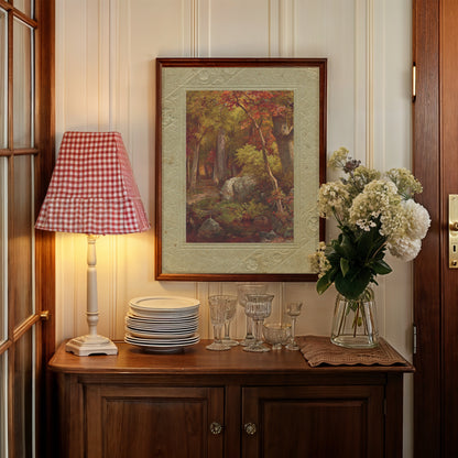 October by William Trost Richards | c. 1863 | Vintage Fine Art Print