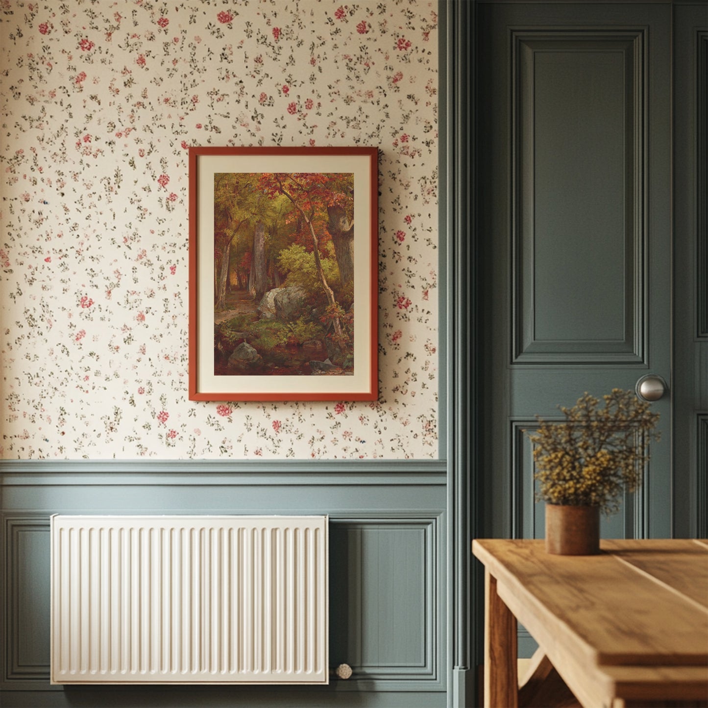 October by William Trost Richards | c. 1863 | Vintage Fine Art Print