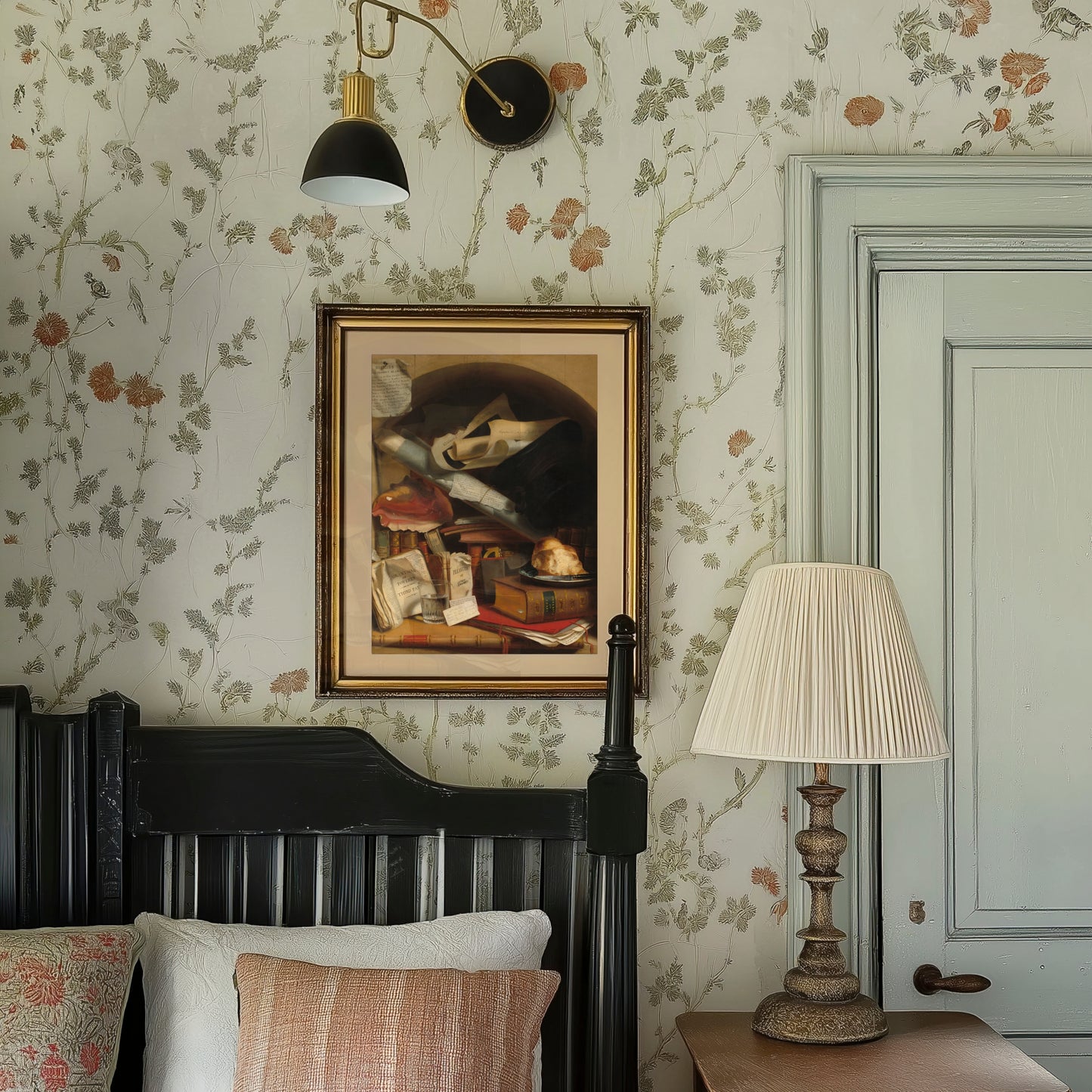 Poor Artist’s Cupboard by Charles Bird King | c. 1815 | Vintage Fine Art Print